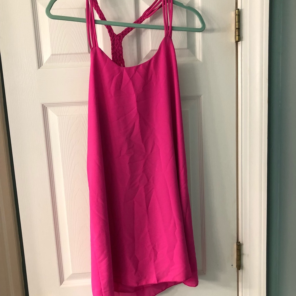 Vestique Hot pink dress